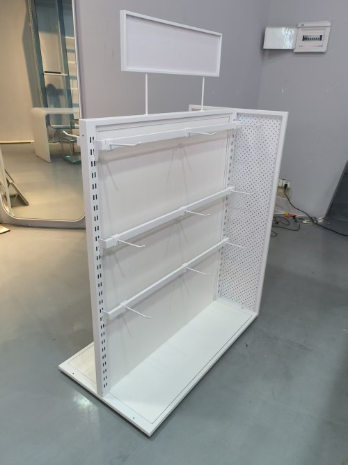White Modular Gondola Display Rack