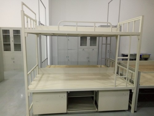 Bunk Bed With Portable Study Table