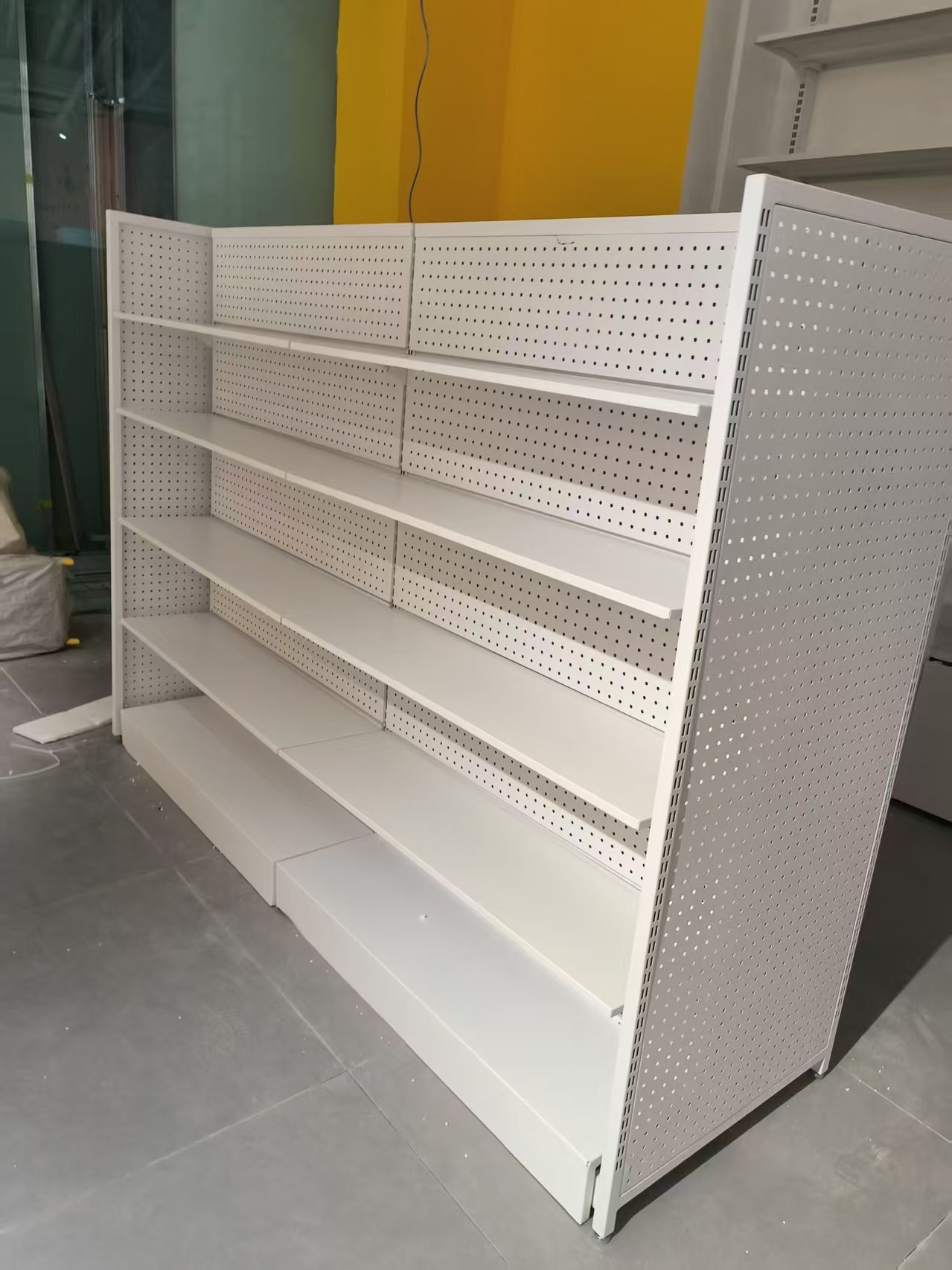 Premium Mesh-Back Architectural Display Tower