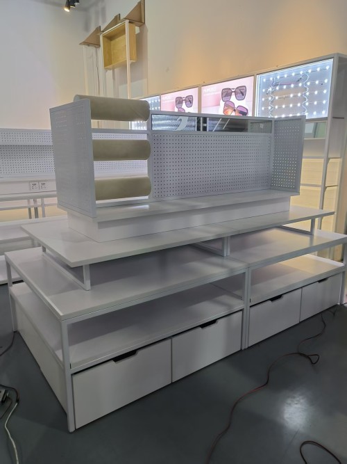 Premium Mesh-Back Architectural Display Tower