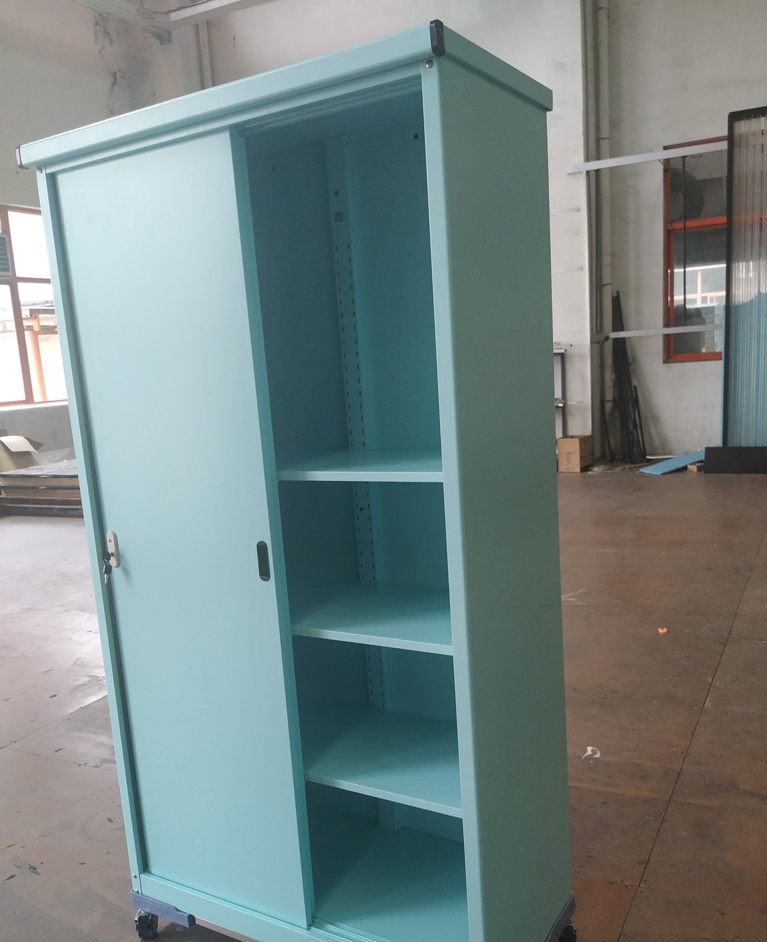 Sliding Door Mobile Industrial Storage Cabinet